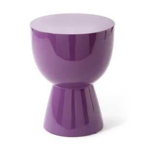 Pols Potten - Tip Tap Hocker, H 46 cm, dunkelviolett