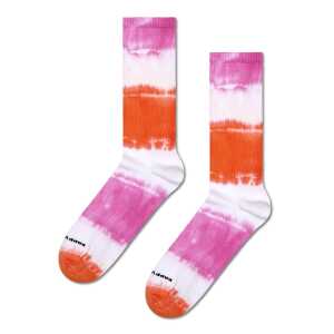 Rosa Dip Dye Crew Socken