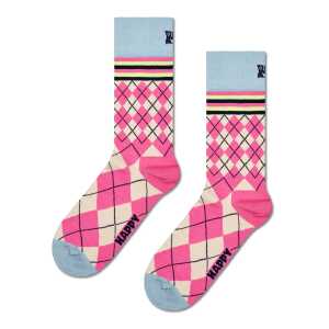 Rosa Mixed Argyle Crew Socke