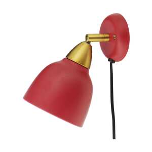 Superliving Urban Wandleuchte kurzer Arm Raspberry red