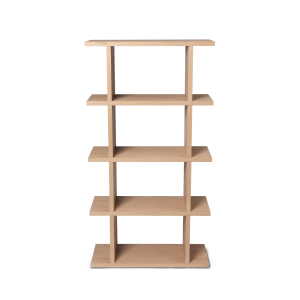 ferm LIVING - Kona Bücherregal 1 x 4, 75 x 141 cm, Eiche natur