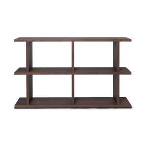 ferm LIVING Kona Bücherregal 2x2 Dark stained