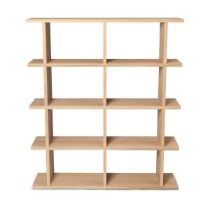 ferm LIVING Kona Bücherregal 2x4 Natural