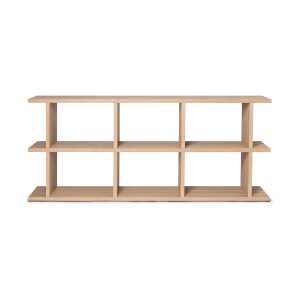 ferm LIVING Kona Bücherregal 3x2 Natural