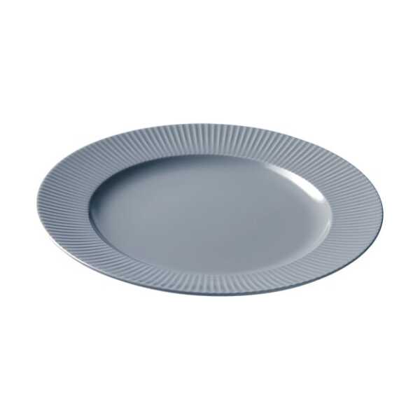 Aida Groovy Teller Ø 27cm Grau