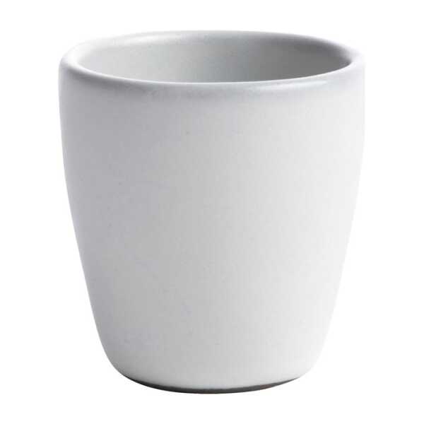 Aida Raw Eierbecher Steingut Arctic white