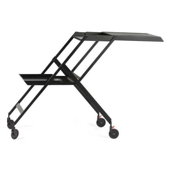 Alessi - Plico Servierwagen, schwarz