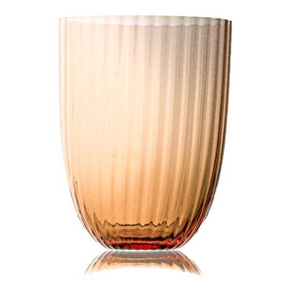 Anna Von Lipa Bamboo Trinkglas 25 cl New brown