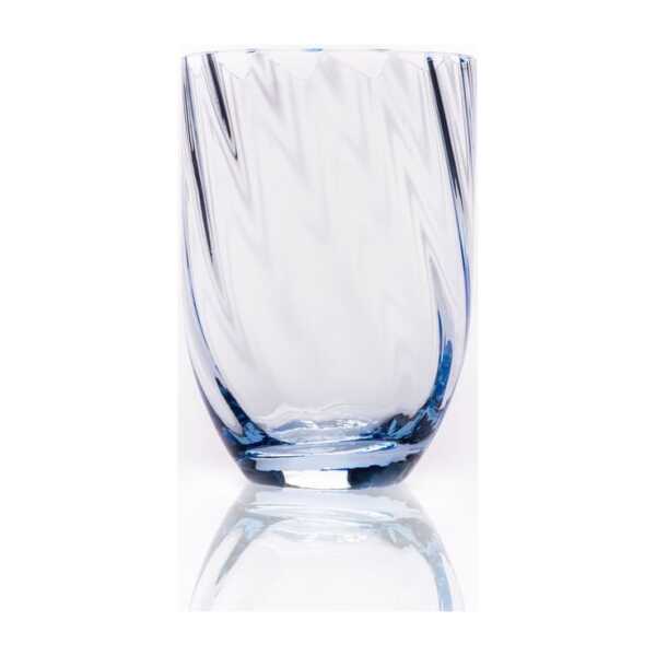 Anna Von Lipa Swirl Trinkglas 25 cl Light blue