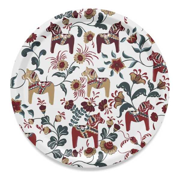 Arvidssons Textil Leksand Tablett Ø38cm 30. Jubiläumsausgabe