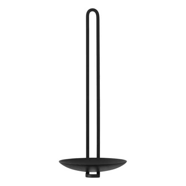 Audo Copenhagen Clip Teelichthalter Wand 20 cm Schwarz
