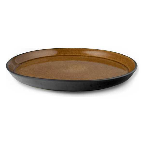 Bitz Bitz Teller gastro Ø 27cm Schwarz-bernstein