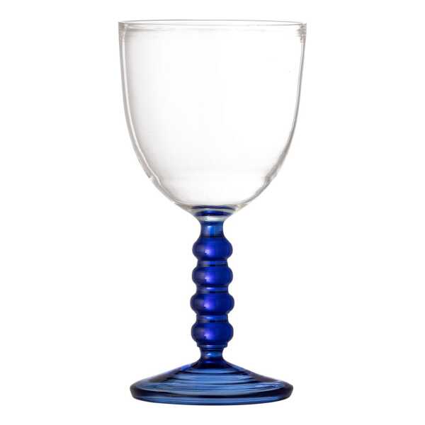Bloomingville Noemi Weinglas 22 cl Blau