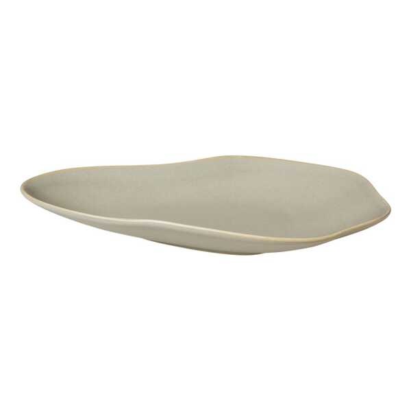 Broste Copenhagen Limfjord Teller 14 x 24cm Soft brown