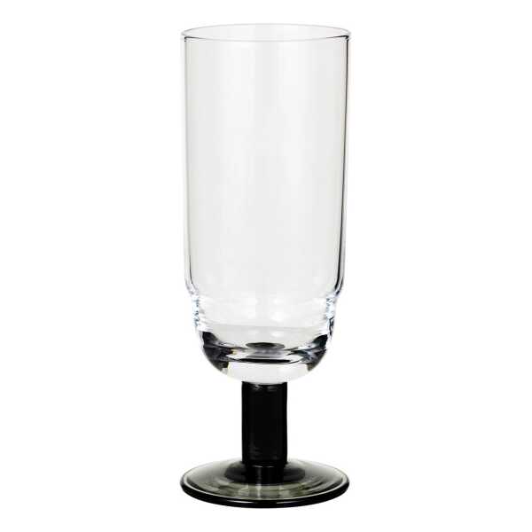 Broste Copenhagen Nordic Bistro Champagnerglas 20cl Clear-smoke stem