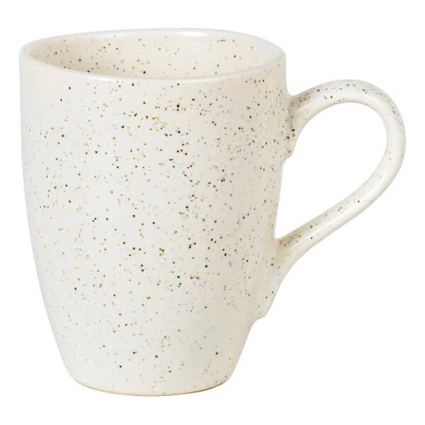 Broste Copenhagen Nordic Vanilla Tasse mit Henkel 25cl Cream with grains