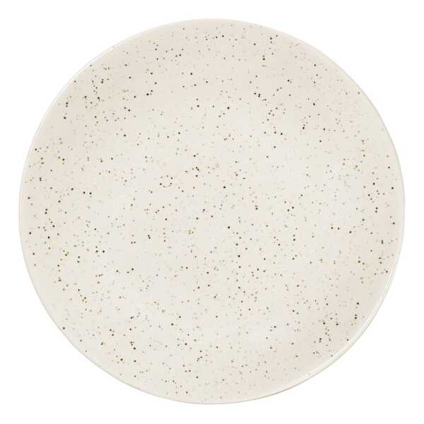 Broste Copenhagen Nordic Vanilla Teller Ø15cm Cream with grains