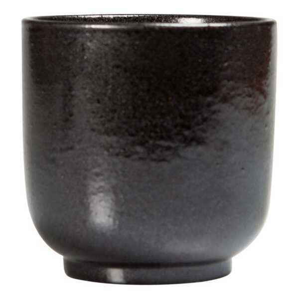 Byon Iris Tasse ohne Henkel Schwarz