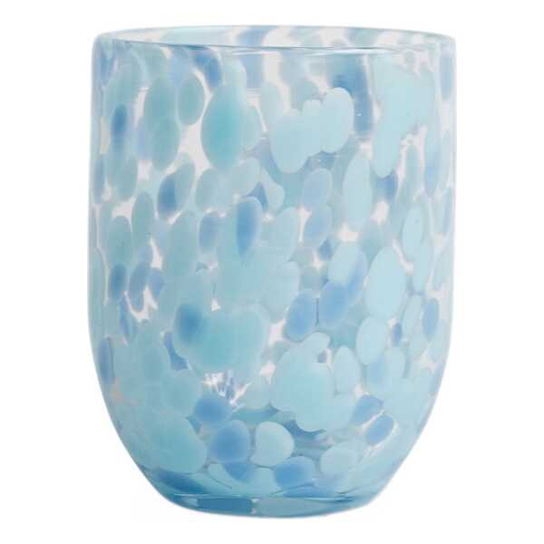 Byon Messy Trinkglas 33 cl Blau