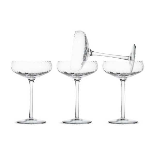 Byon Opacity Champagnerglas 30 cl 4er-Pack Klar