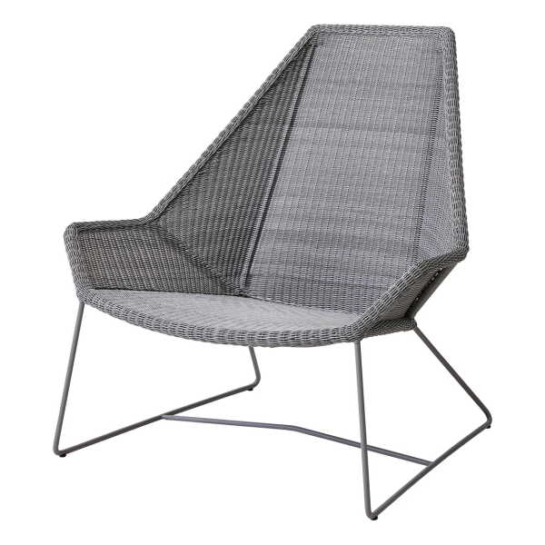 Cane-line - Breeze Highback Sessel (5469) Outdoor, hellgrau