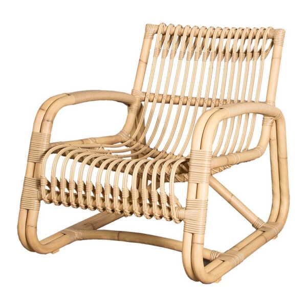 Cane-line - Curve Loungesessel Outdoor, natural