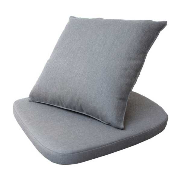 Cane-line Moments Stuhl Kissen-Set Cane-Line Matt Grey