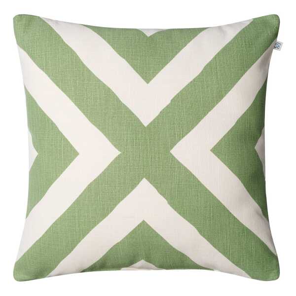 Chhatwal & Jonsson Impal Outdoor Kissen Sage/off white, 50cm
