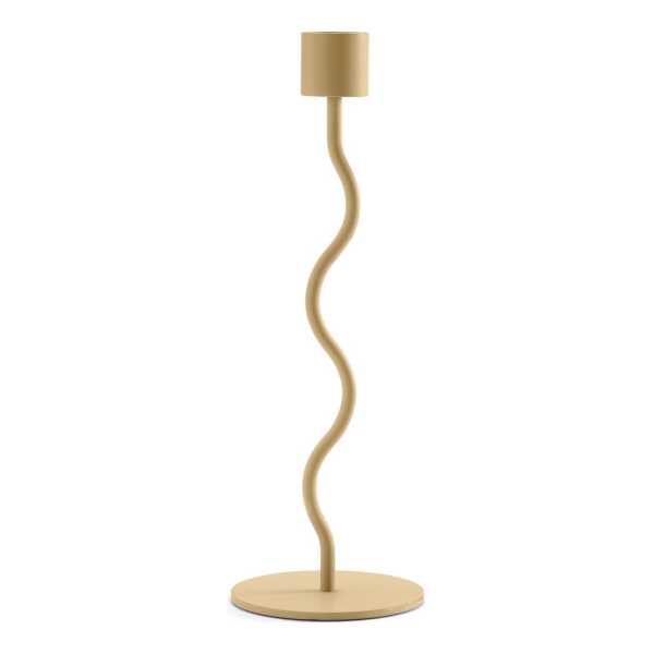 Cooee Design Curved Kerzenständer 23cm Peanut