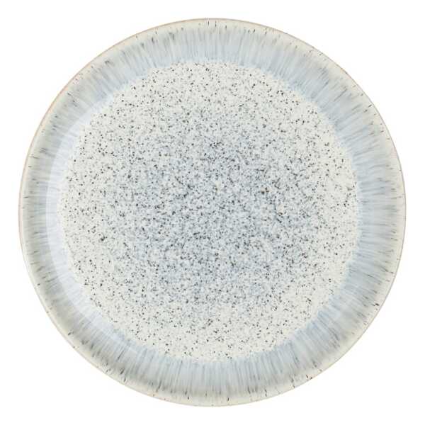 Denby Halo Speckle coupe Teller 26cm Grau-braun