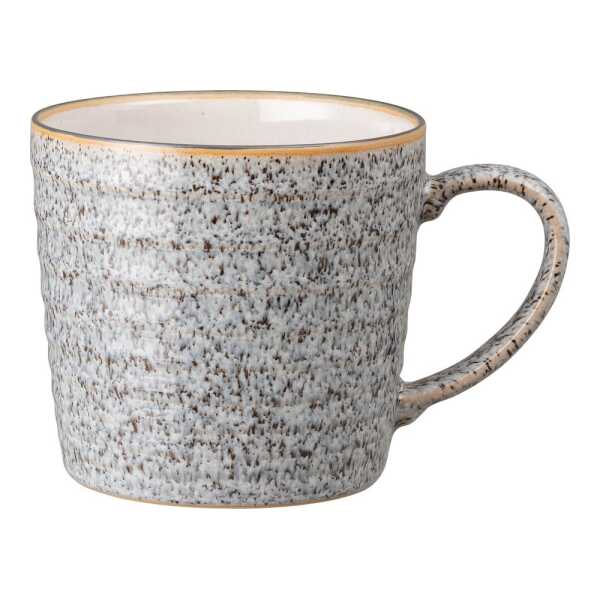 Denby Studio Grey Tasse geriffelt 40cl Granite