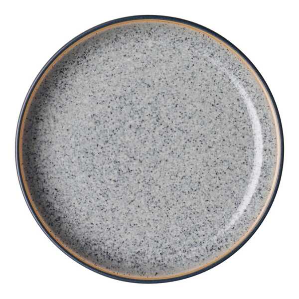 Denby Studio Grey coupe kleiner Teller 17cm Granite
