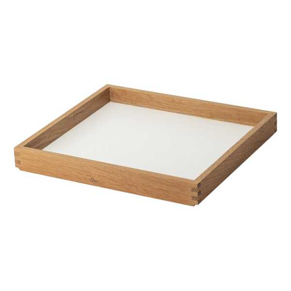 Design House Stockholm Frame Tablett 34 x 37,4cm Eiche-weiß