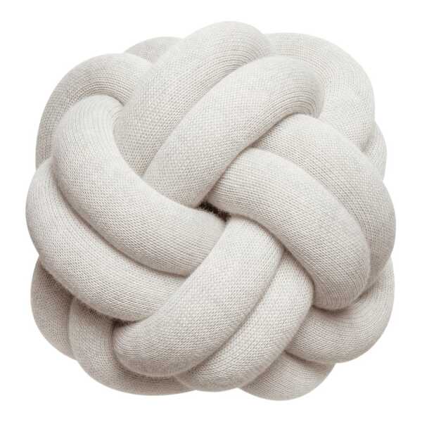 Design House Stockholm Knot Kissen Cream