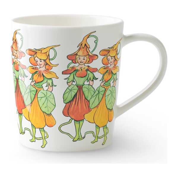 Design House Stockholm Nasturtium Tasse mit Henkel 40 cl White