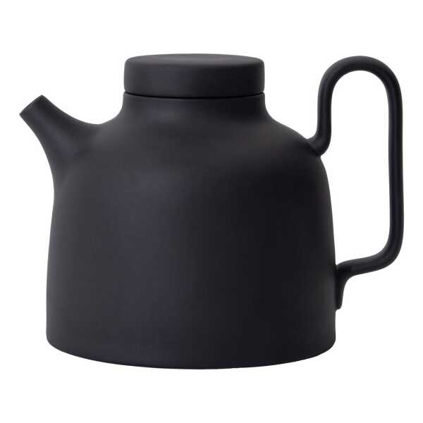 Design House Stockholm Sand Teekanne 65cl Black clay