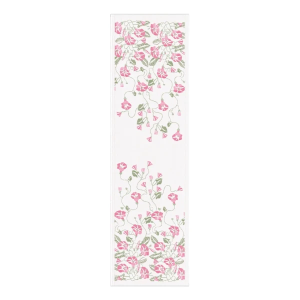 Ekelund Linneväveri Åkervinda Tischläufer 35x120 cm Rosa