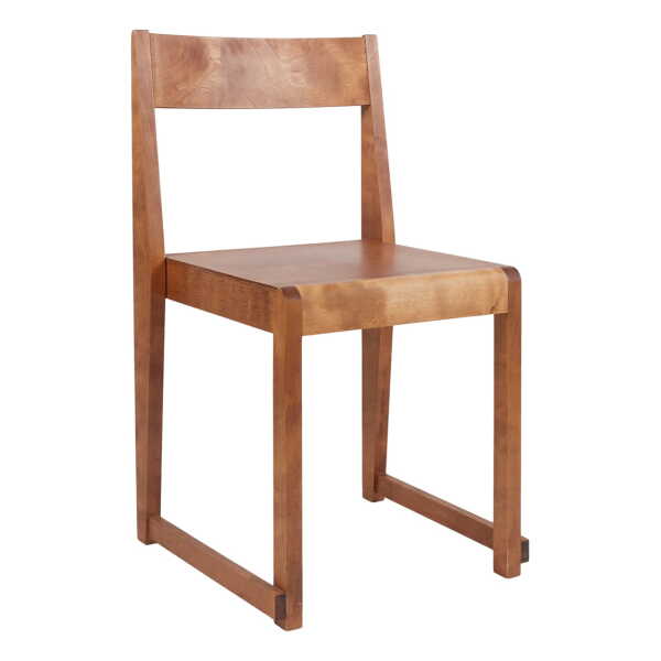 Frama - Chair 01, Birke braun gebeizt / geölt