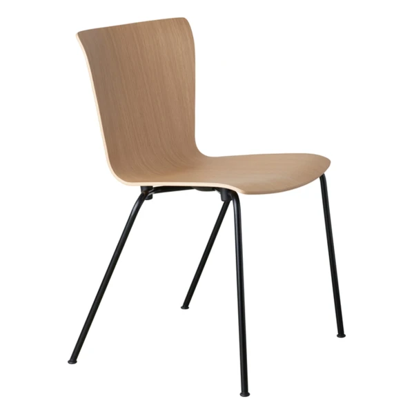 Fritz Hansen - Vico Duo Stuhl, Eiche natur / schwarz