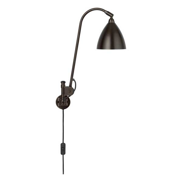 GUBI Bestlite BL6 Wandleuchte Schwarz / Schwarz