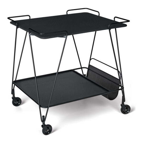 GUBI - Matégot Trolley / Servierwagen, schwarz
