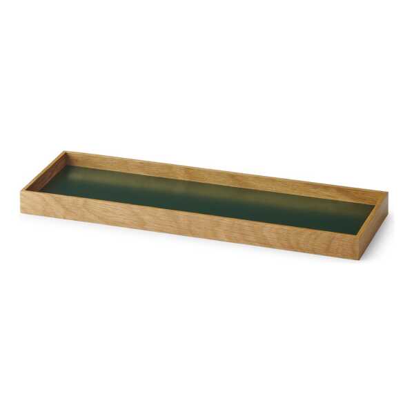 Gejst Frame Tablett small 11,1 x 32,4cm Eiche-grün