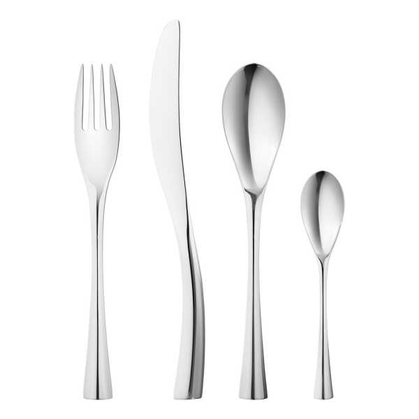 Georg Jensen Cobra Besteckset Edelstahl 4 Teile