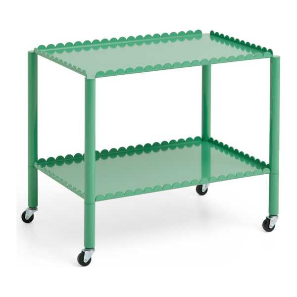 HAY Arcs Trolley Low Servierwagen Soft jade