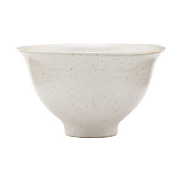 House Doctor Pion Schale Ă14,5cm Grau-weiĂ