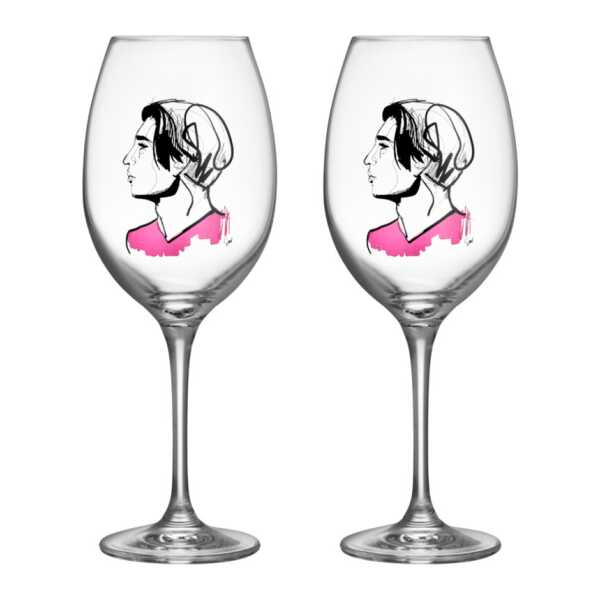 Kosta Boda All about you Weinglas 52 cl 2er-Pack Embrace him
