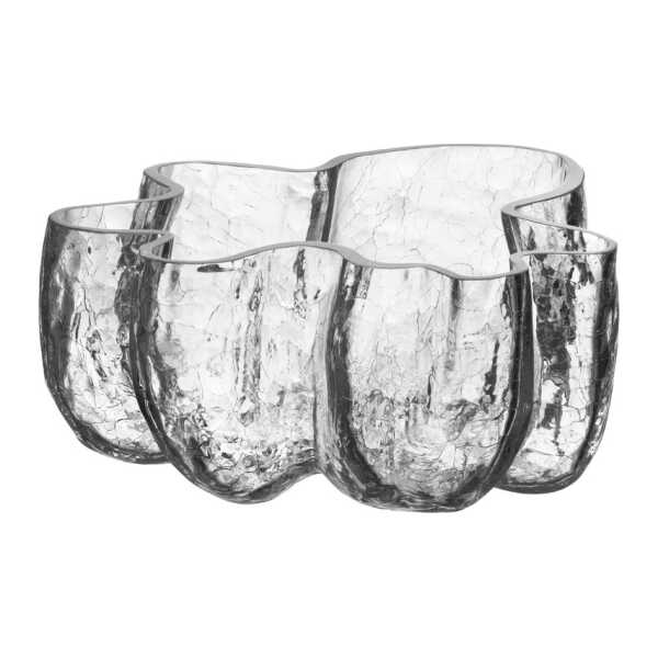 Kosta Boda Crackle Schale 10,5 cm Klar