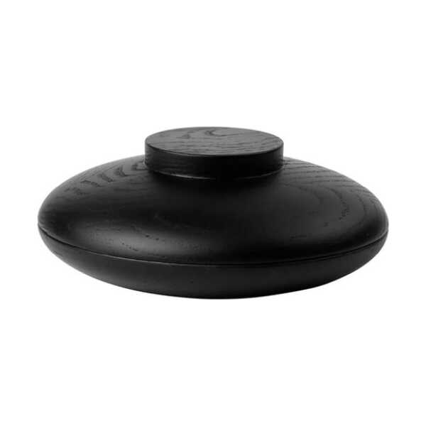 Kristina Dam Studio Holz Galaxy Schale Ø16x7 cm Schwarz