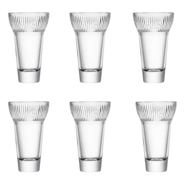 La Rochère Calanque Fanny Trinkglas 22 cl 6er-Pack Transparent