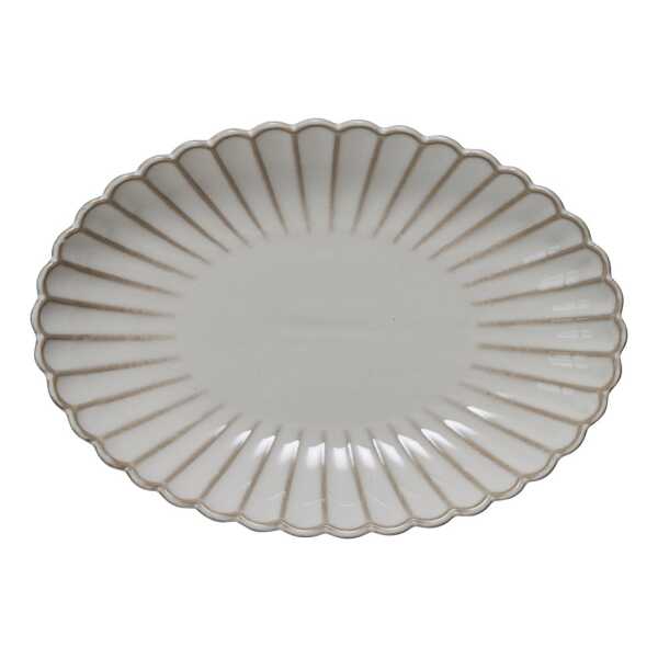 Lene Bjerre Camille Teller 22,5x15,5 cm Off White